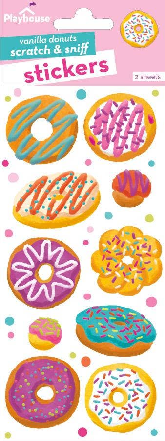 Vanilla Donuts Scratch & Sniff Sticker