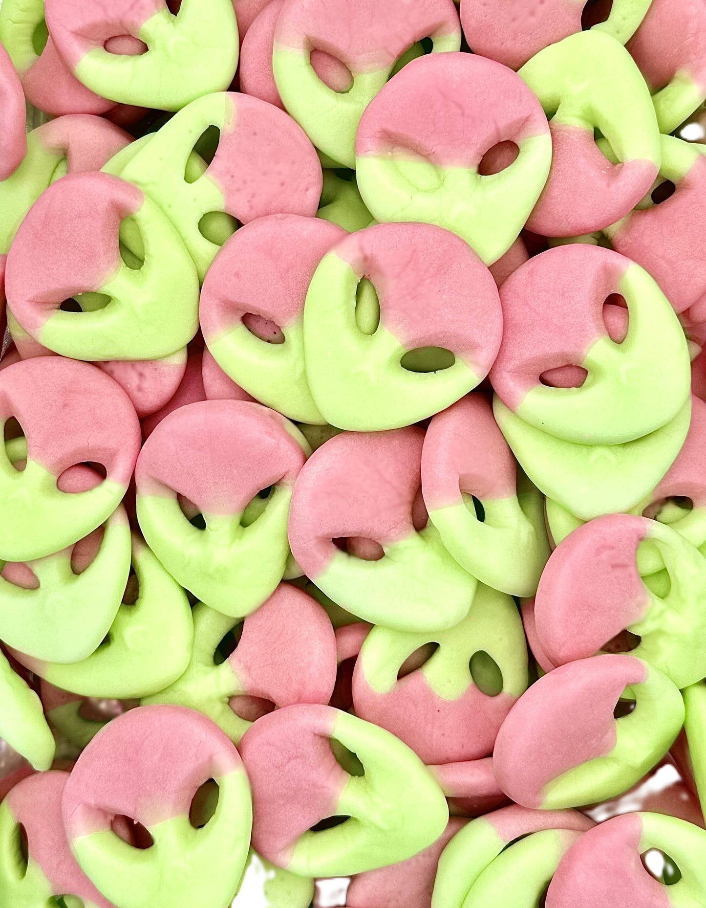 Swedish Style Candy Sweet Watermelon Aliens 5lb Tub