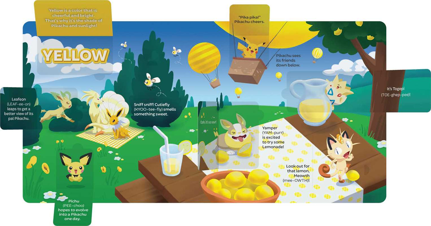 Pokémon Primers: Colors Book by Simcha Whitehill