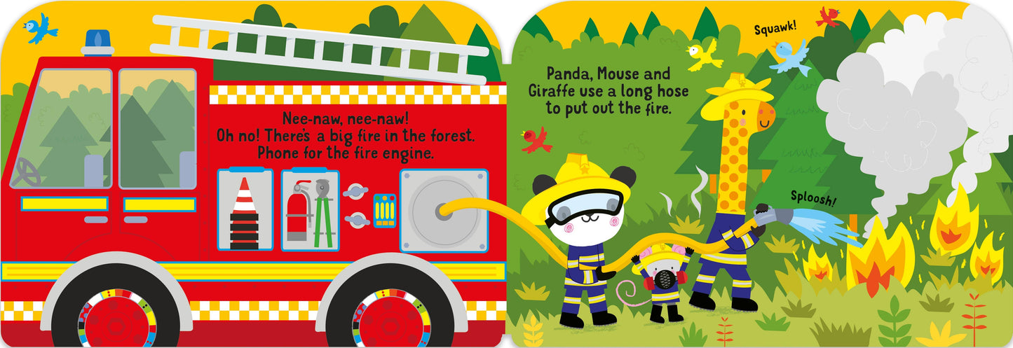 Baby's Very First Fire Truck Book: Usborne
