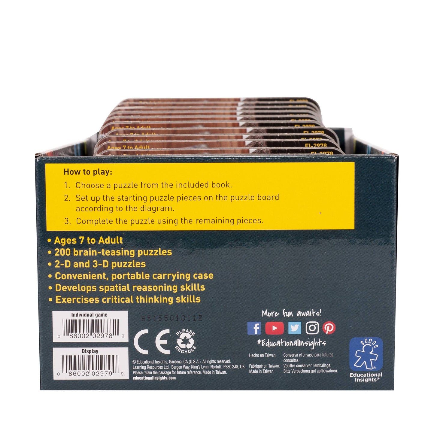 Kanoodle®, Counter Display of 12 Units