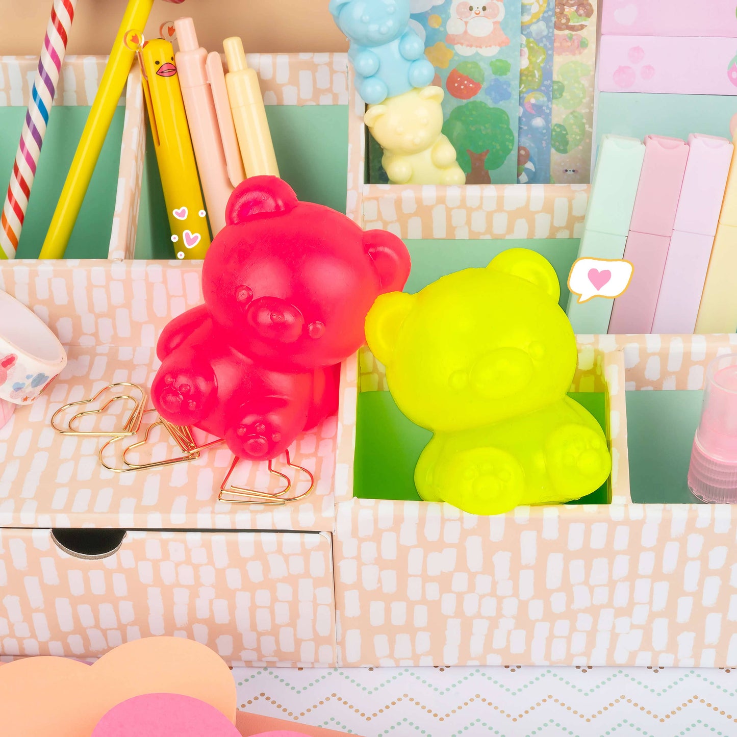 Gooshy Mooshy Bear Sensory Squishy Toy (12pcs/case)