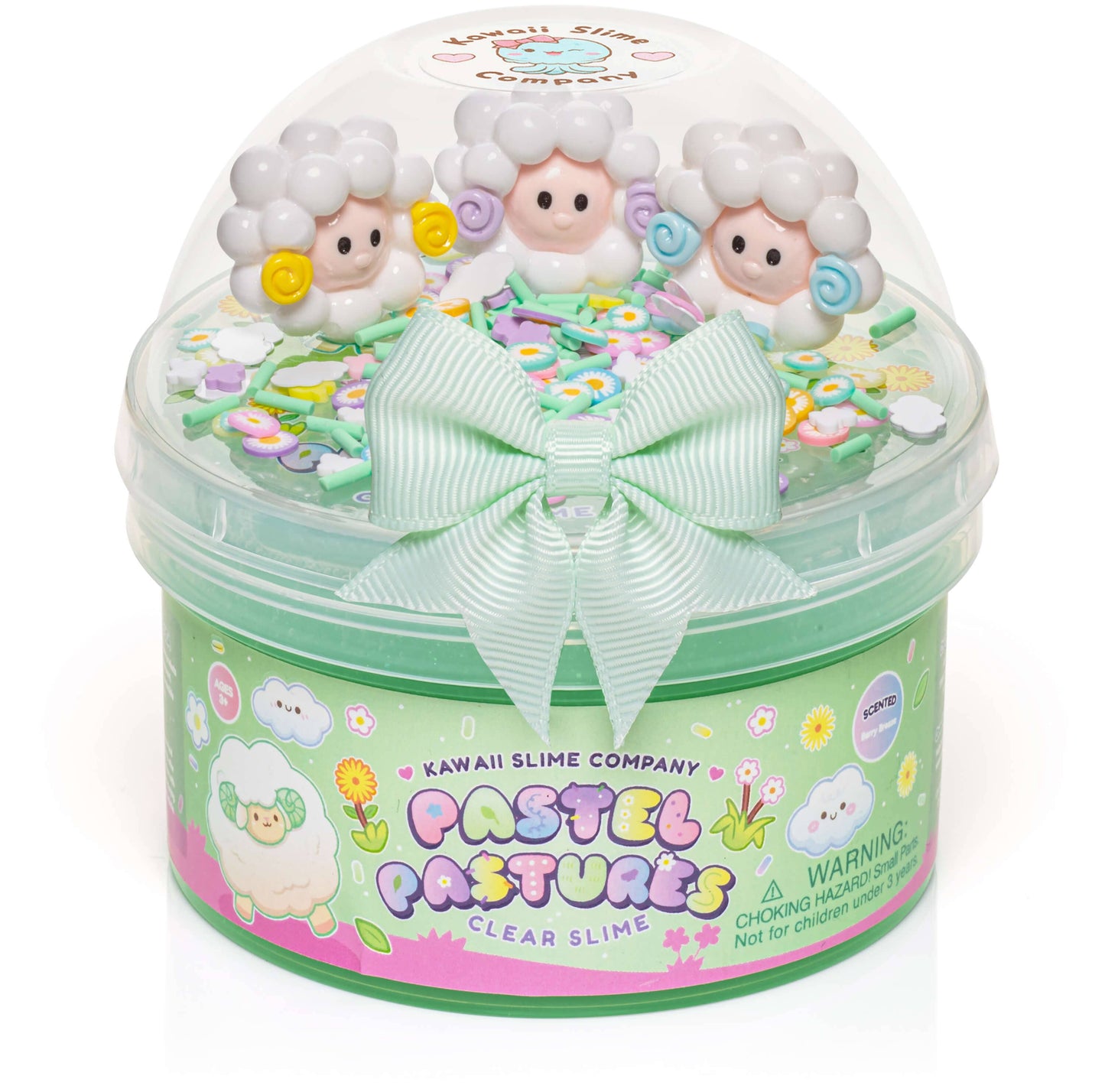 Pastel Pastures Clear Slime (4pcs/case)