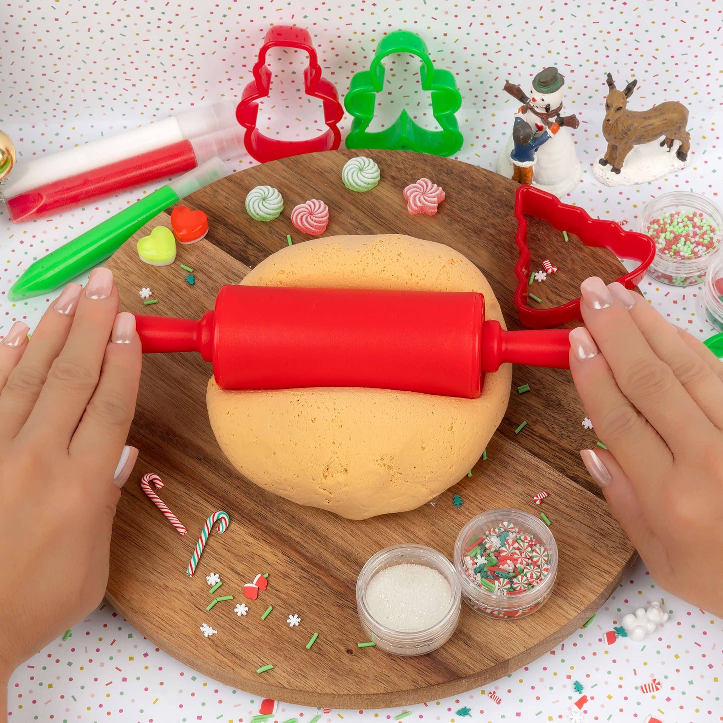 Play & Display Sugar Cookie Deco Dough Set (6pcs/case)