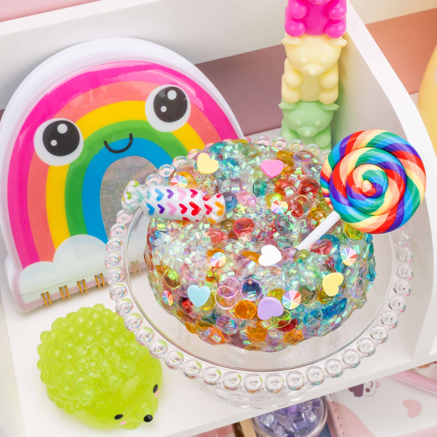 Rainbow Candytopia Crunchy Slime (4pcs/case)