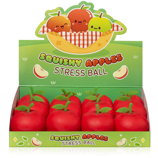 Red Apple Squishy Stress Ball