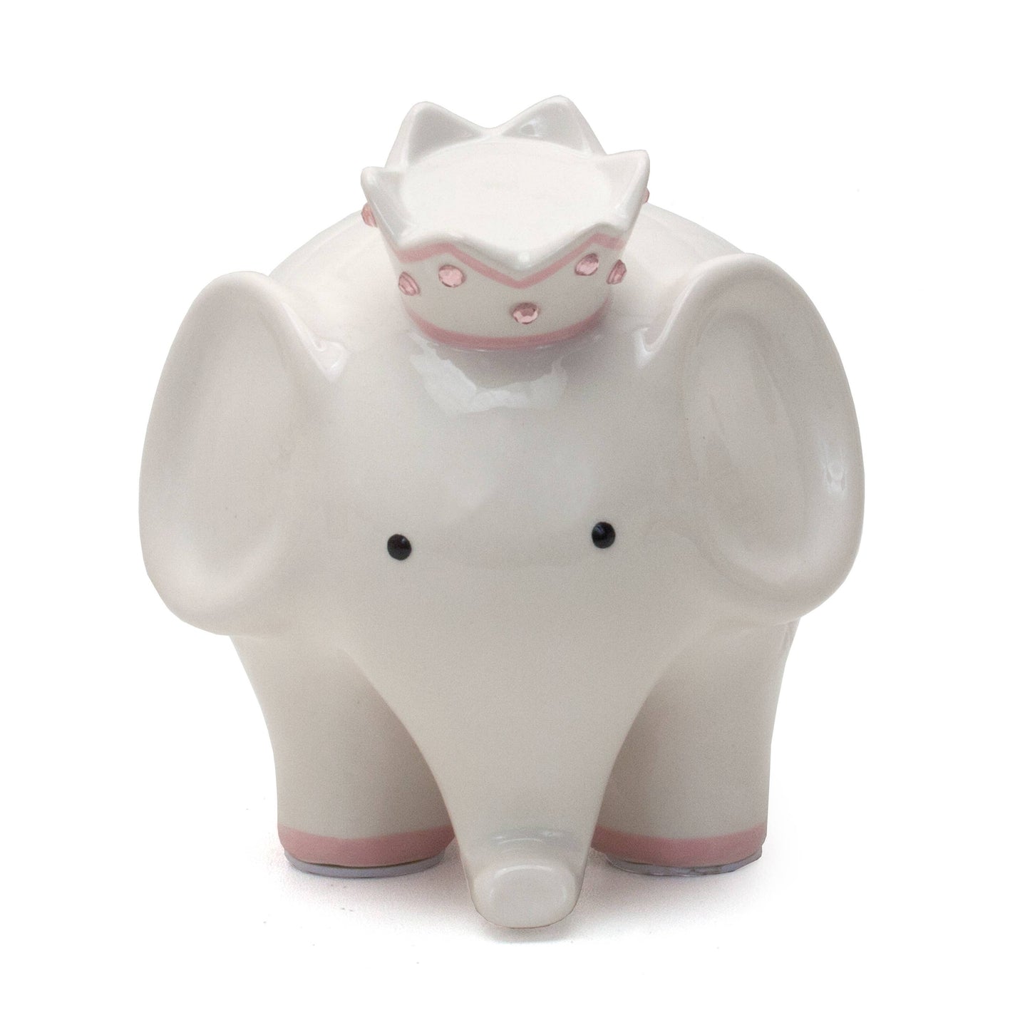 White With Pink Coco Elephant