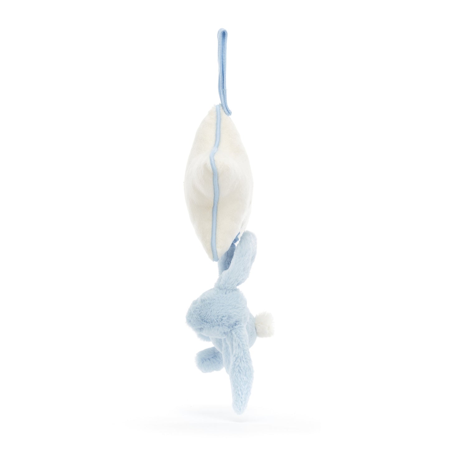 Bashful Baby Blue Bunny Musical Pull