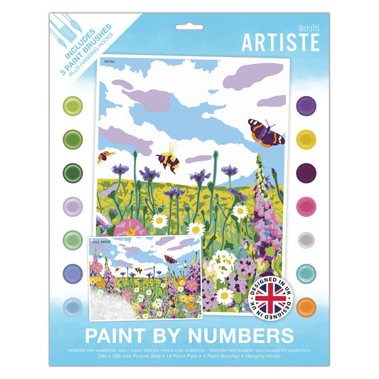 Artiste Paint By Numbers - Wild Meadow