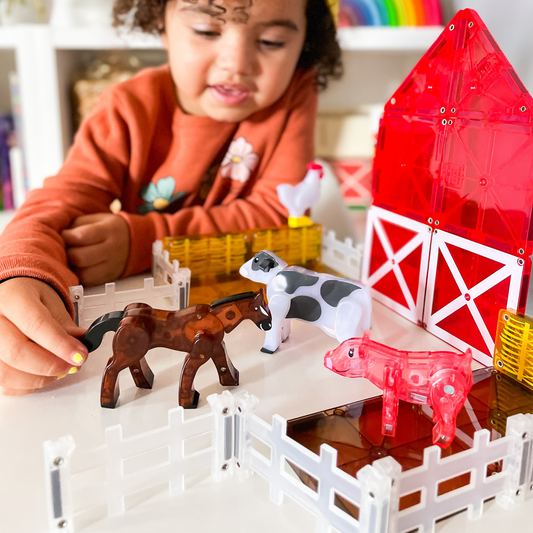 Magna-Tiles Farm Animals