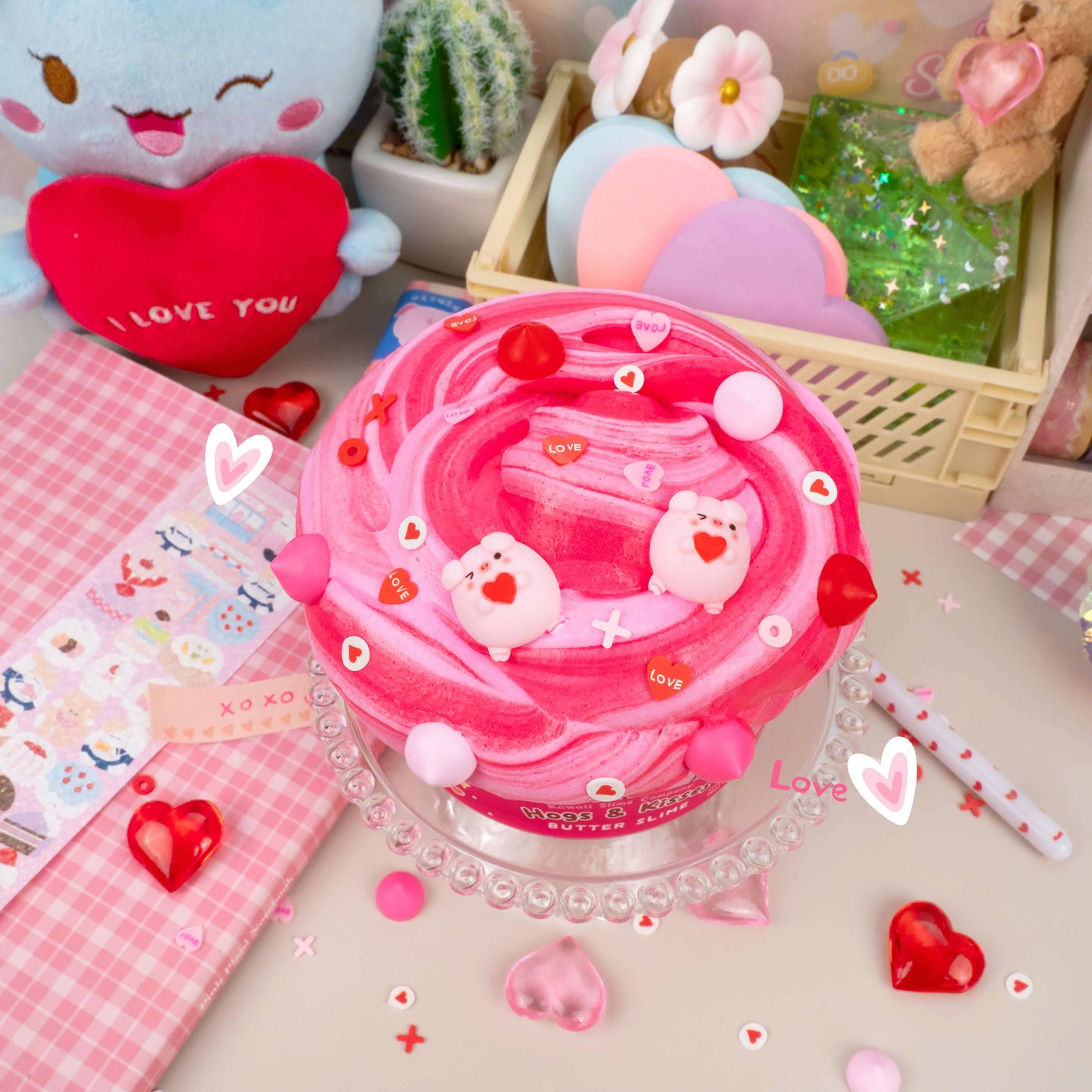 Hogs & Kisses Butter Signature Dome™ Slime (4pcs/case)