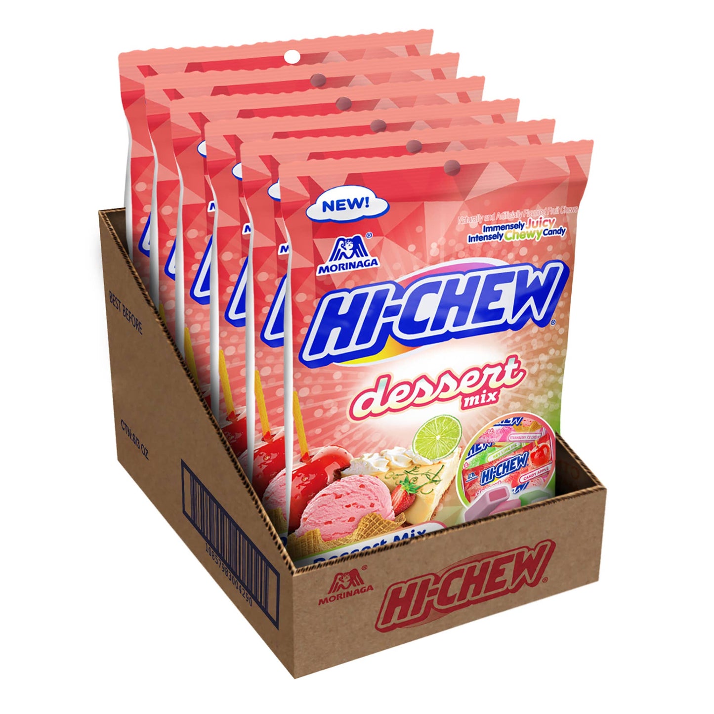 Hi Chew Dessert Mix 3oz, 6ct