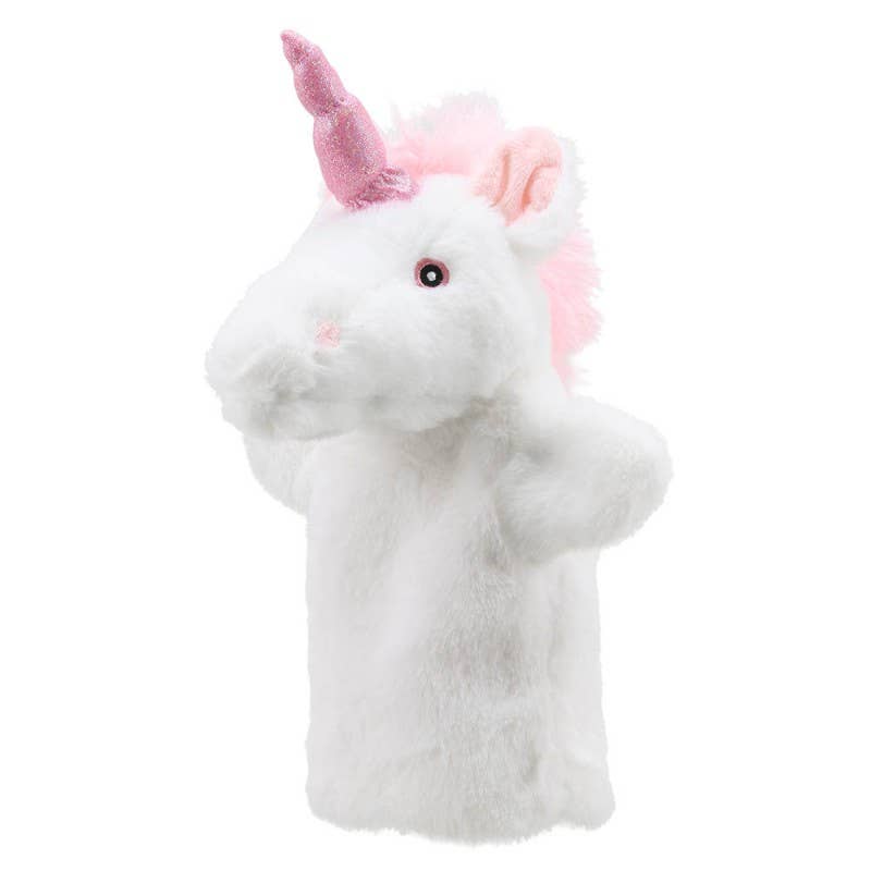 Eco Animal Buddies Hand Puppet - Unicorn – Pinwheels Toys & Games