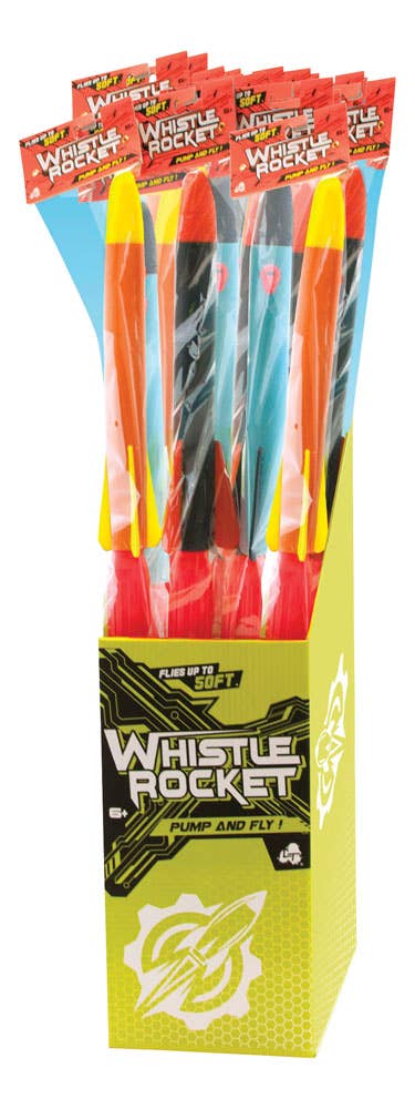 Lanard Whistle Rocket Assorted Colors