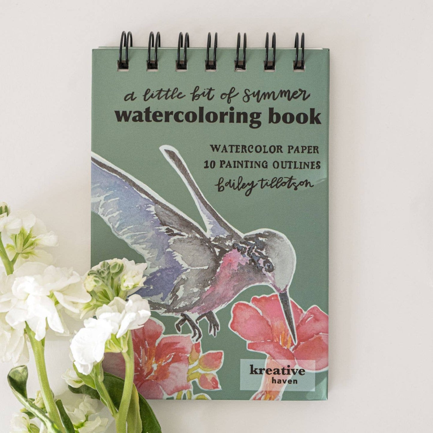 A Little Bit of Summer - Mini Watercoloring Book