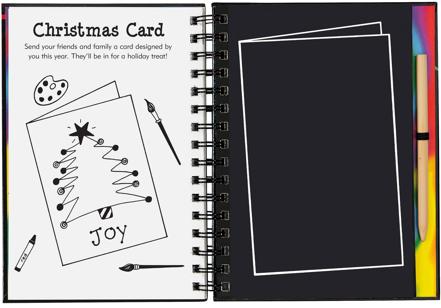 Scratch & Sketch Merry Christmas (Trace Along)