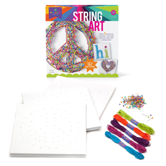 WSL CRAFT-TASTIC PEACE STRING ART