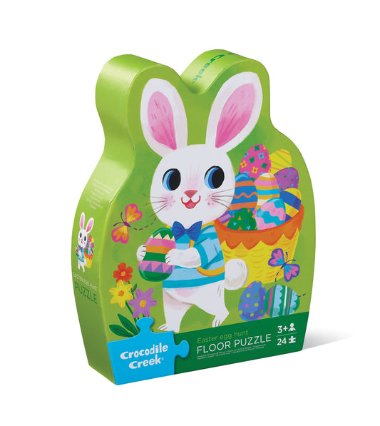 24-Piece Shaped Box Puzzle - Easter Bunny