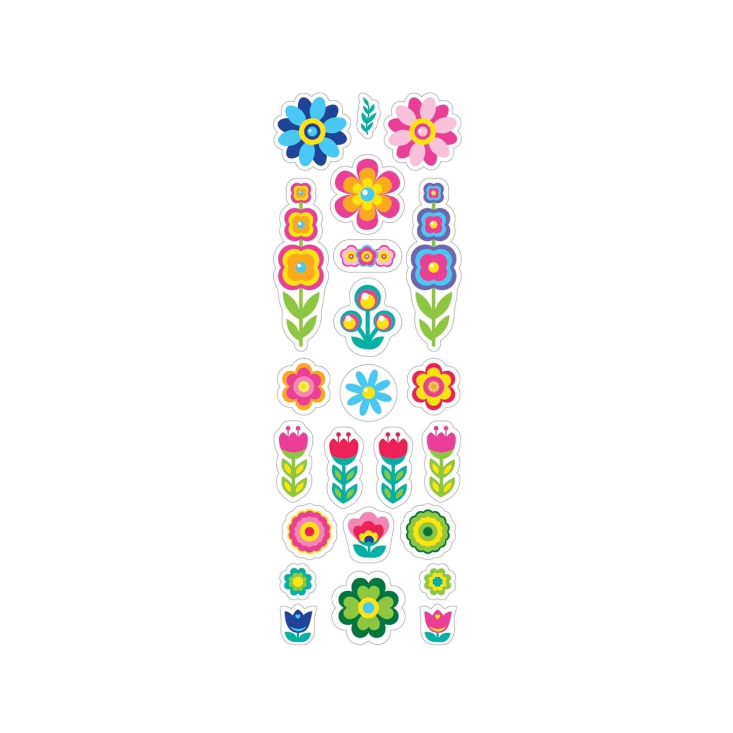 Stickiville Stickers: Fun Flowers (Vinyl)