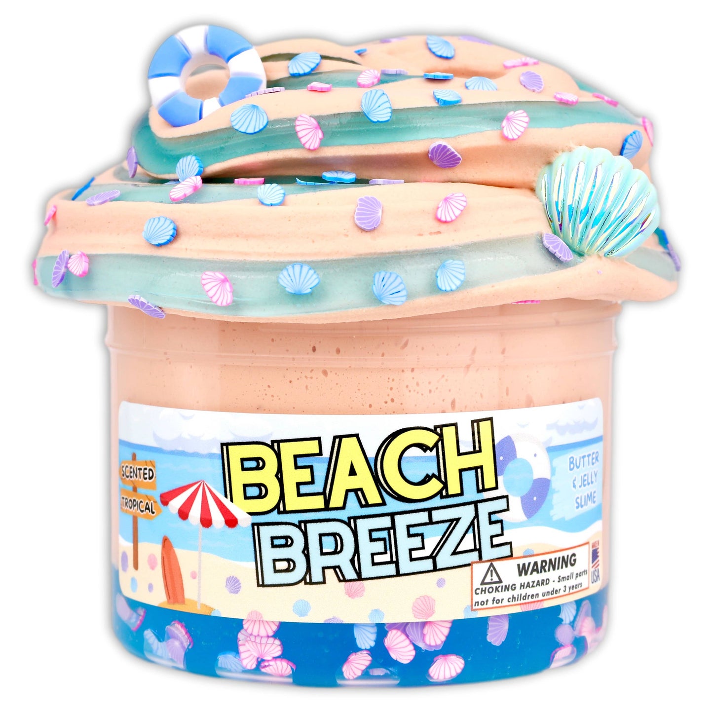 Beach Breeze - Hybrid Textured Slime