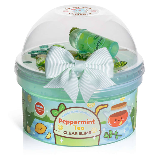 Peppermint Tea Clear Slime (4pcs/case)