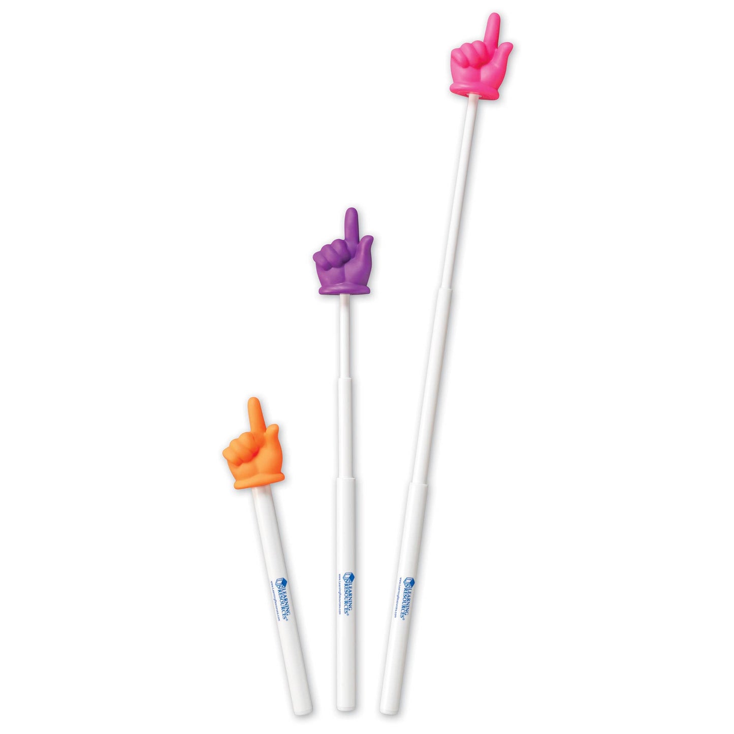 Telescoping Hand Pointers, Set of 10 in Display