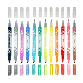 Stamp-A-Square: Double-Ended Markers