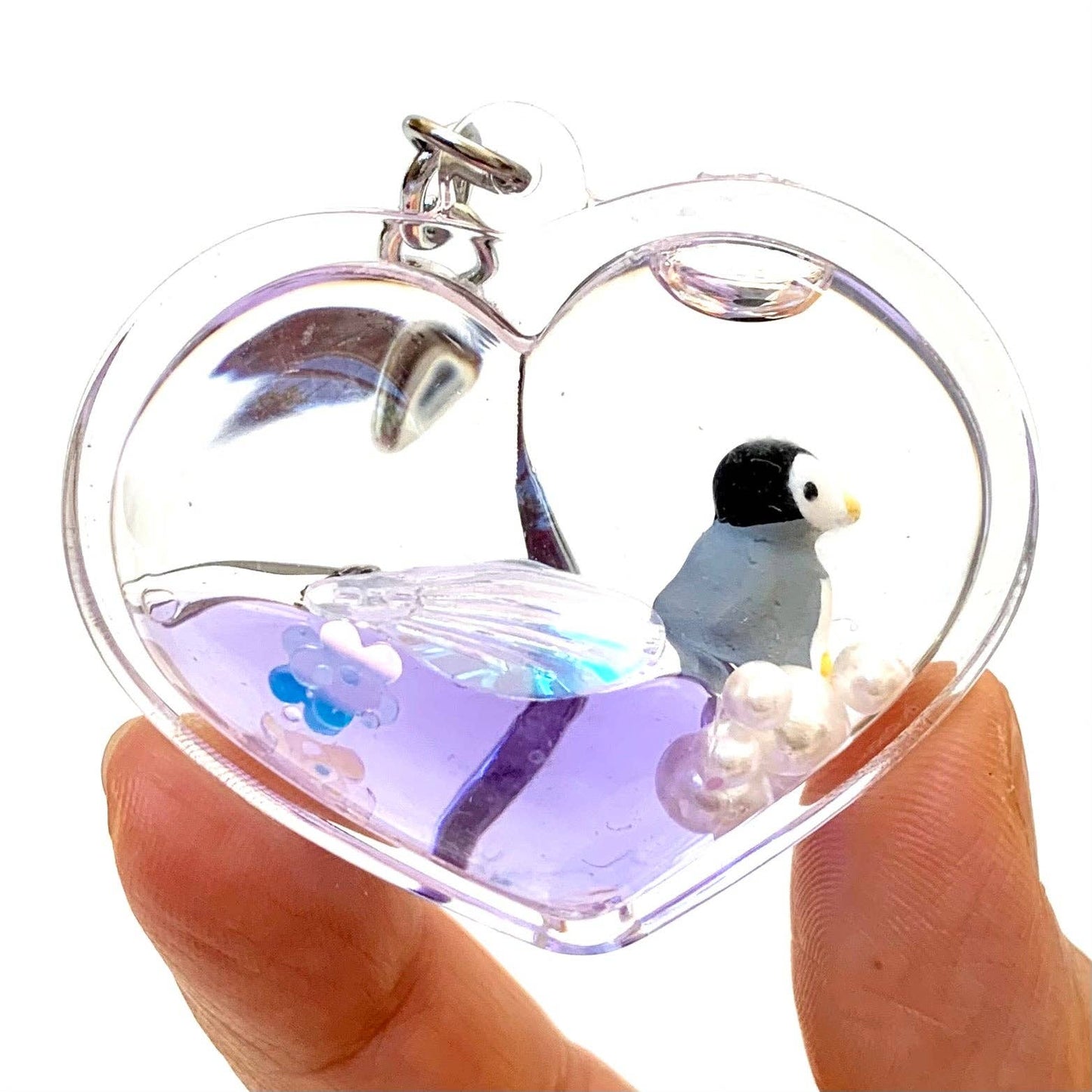 12060 Heart Shape Sea Life Charm