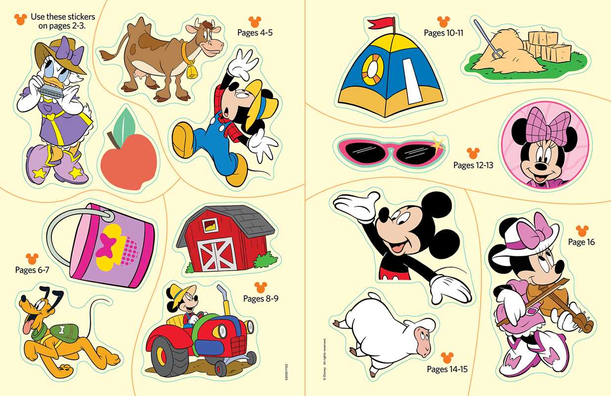 Disney Mickey: My First Big Sticker Book by Editors of Dreamtivity