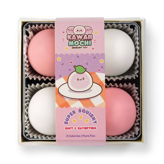 Kawaii Mochi 4 Pack Sensory Fidget Toys (12pcs/case)