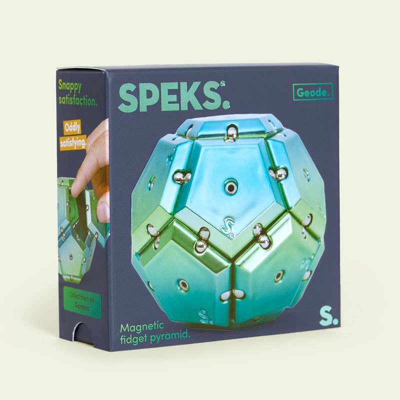 Geode Chrome Sphere Magnetic Sensory Toys