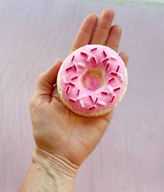 Donut Bath Bomb - with toy inside!