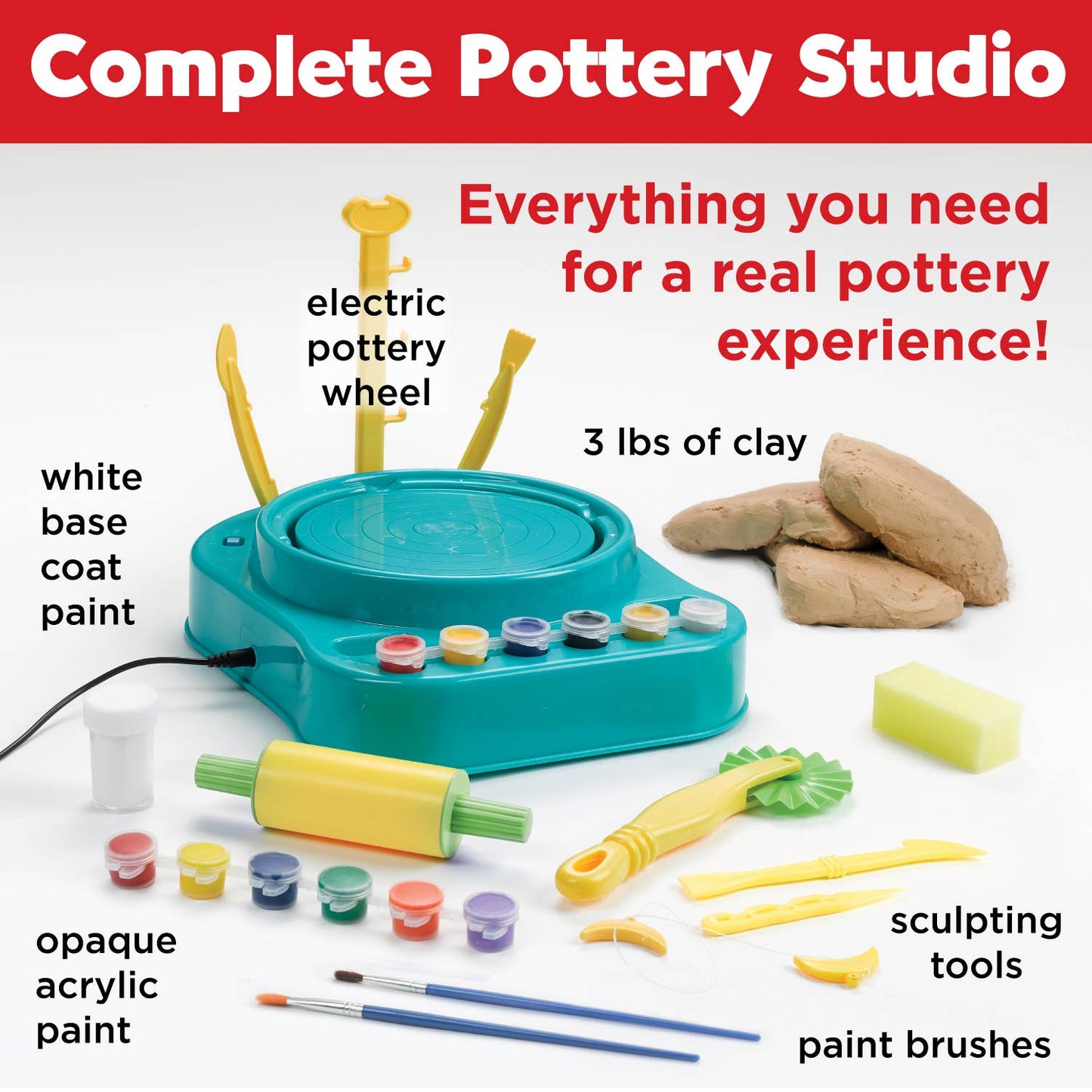 Do Art Pottery Studio Art Kit for Kids