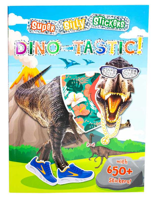 Super Silly Stickers: Dino-tastic! by Editors of Silver Dolphin Books