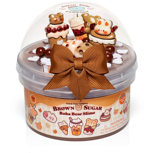 Brown Sugar Boba Bear Signature Dome™ Slime (4pcs/case)