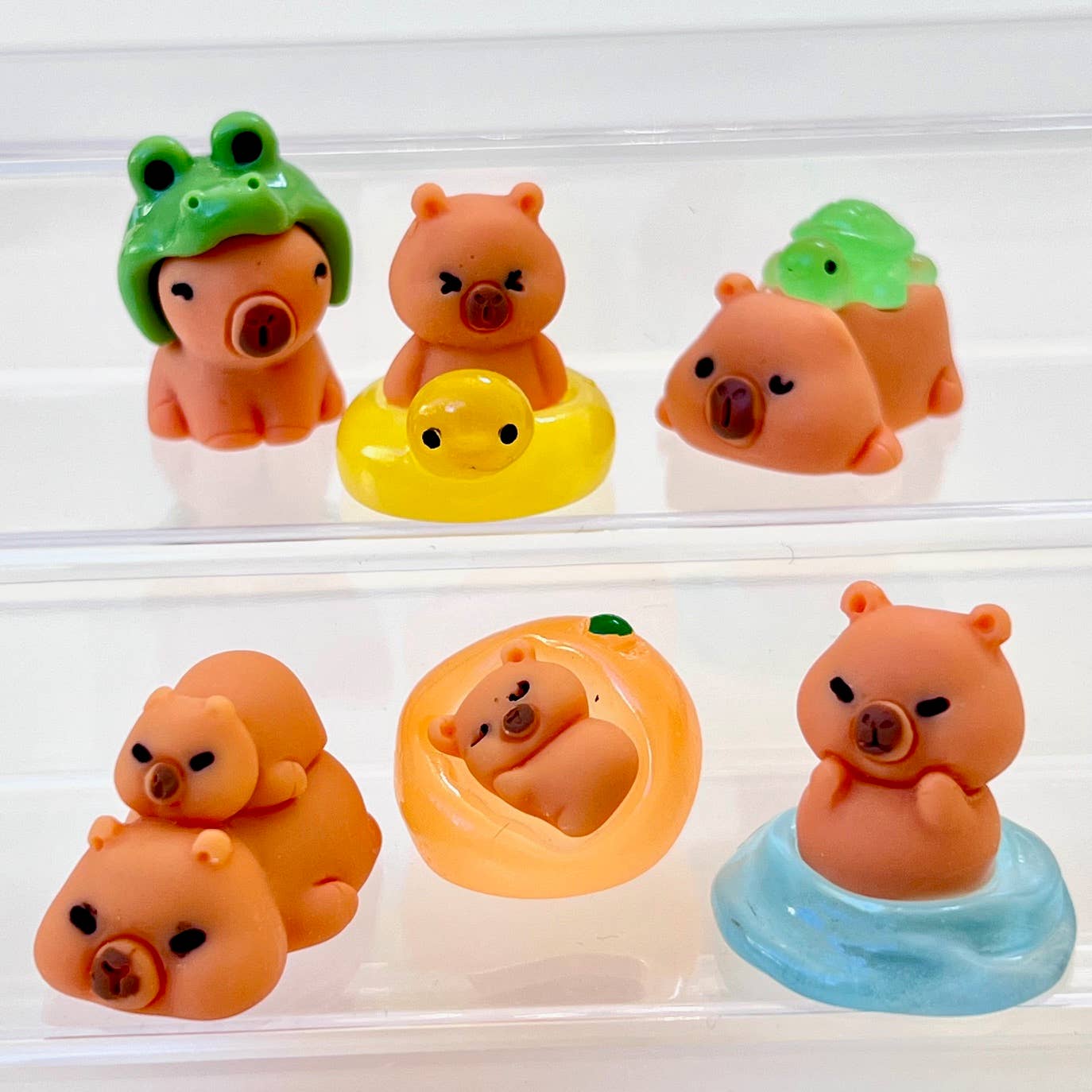 71915 Cute Capybara Miniature Figurines-50