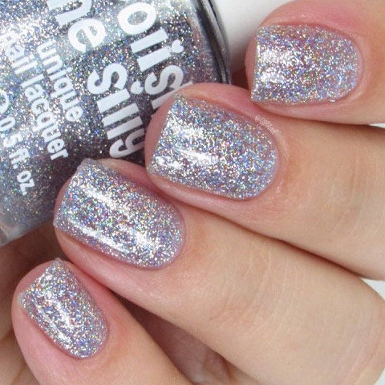 Disco Ball - Rainbow Sparkle Glitter Nail Polish