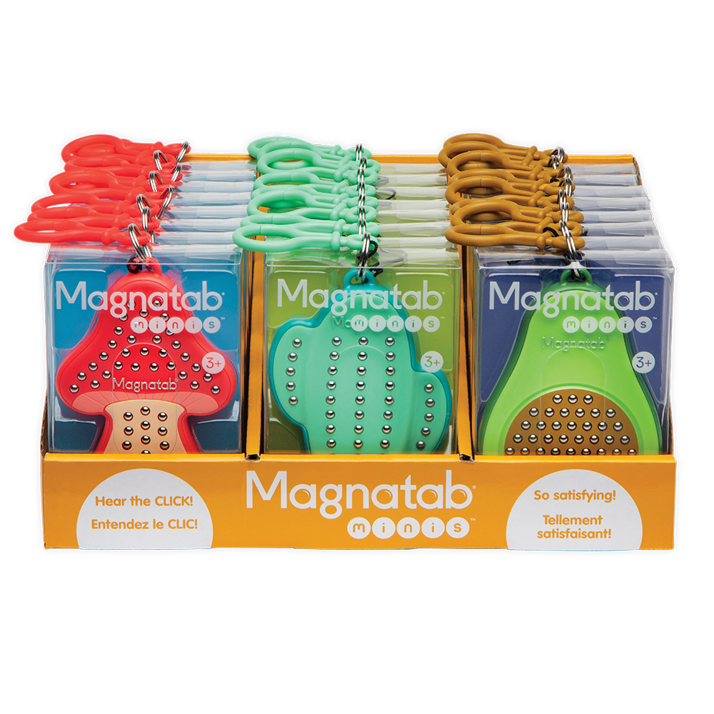 Magnatab Minis Assorted 24PC Magnet Toy - Stocking Stuffer