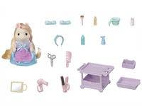 Calico Critters Pony's Hair Stylist Set, Dollhouse Playset