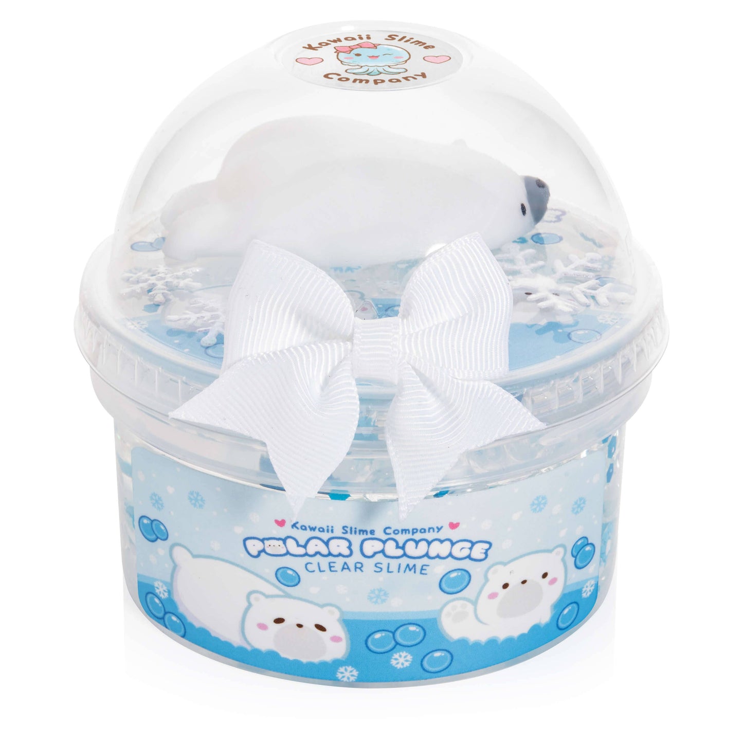 Polar Bear Plunge Clear Slime