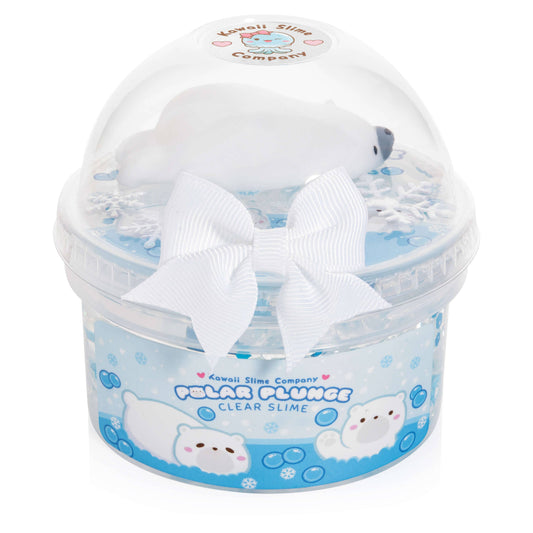 Polar Bear Plunge Clear Slime