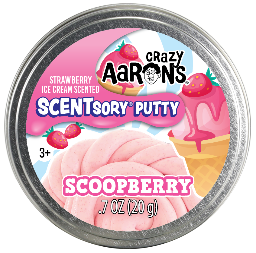 Scentsory Scoopberry - 2.75" Thinking Putty TIN ONLY