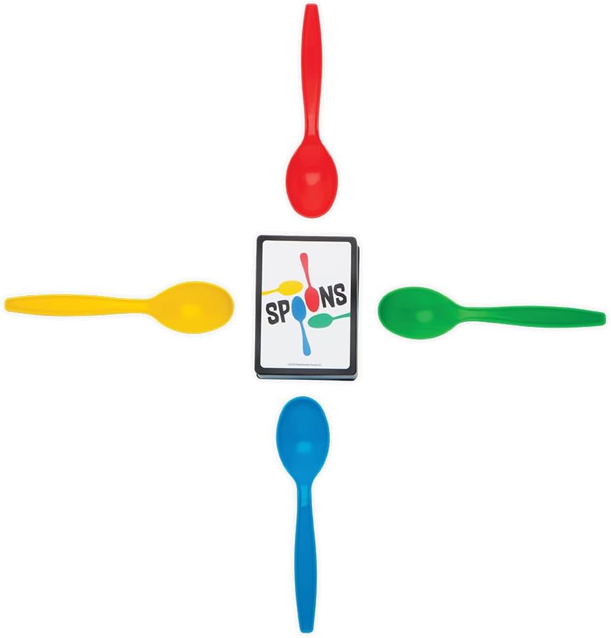 Spoons Card Games for Kids and Adults 3-5 Players