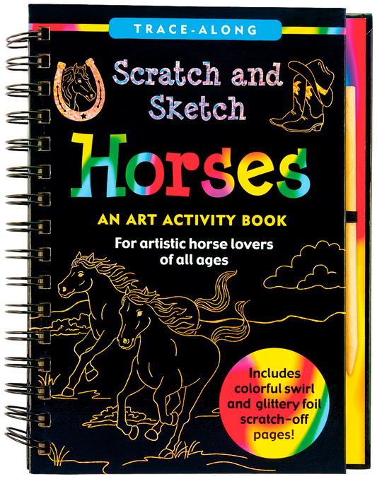 Scratch & Sketch™ Horses