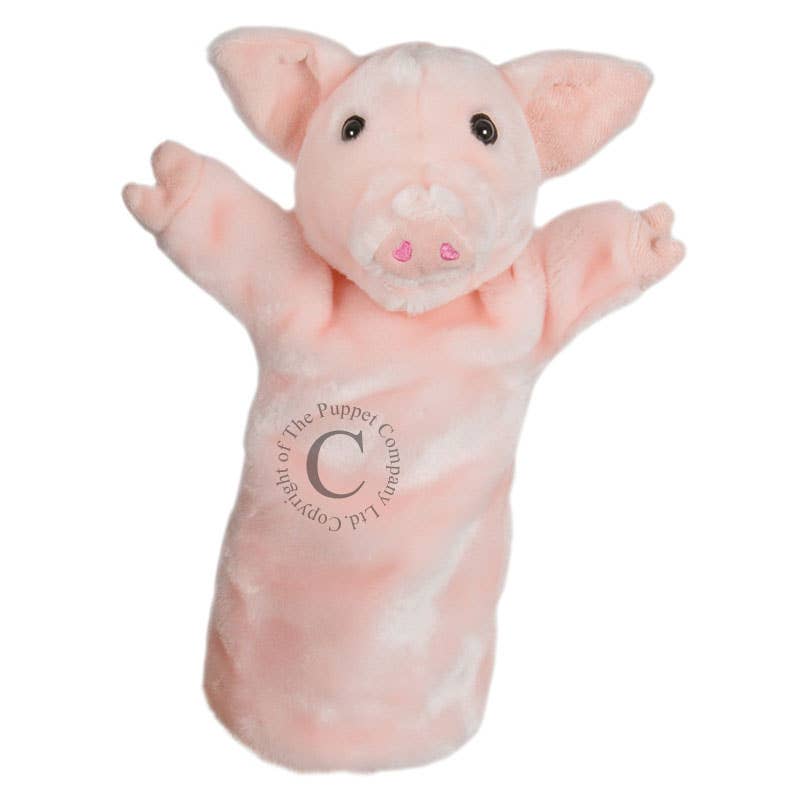 Long-Sleeved Hand Puppets: Pig