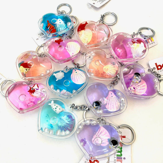 12060 Heart Shape Sea Life Charm