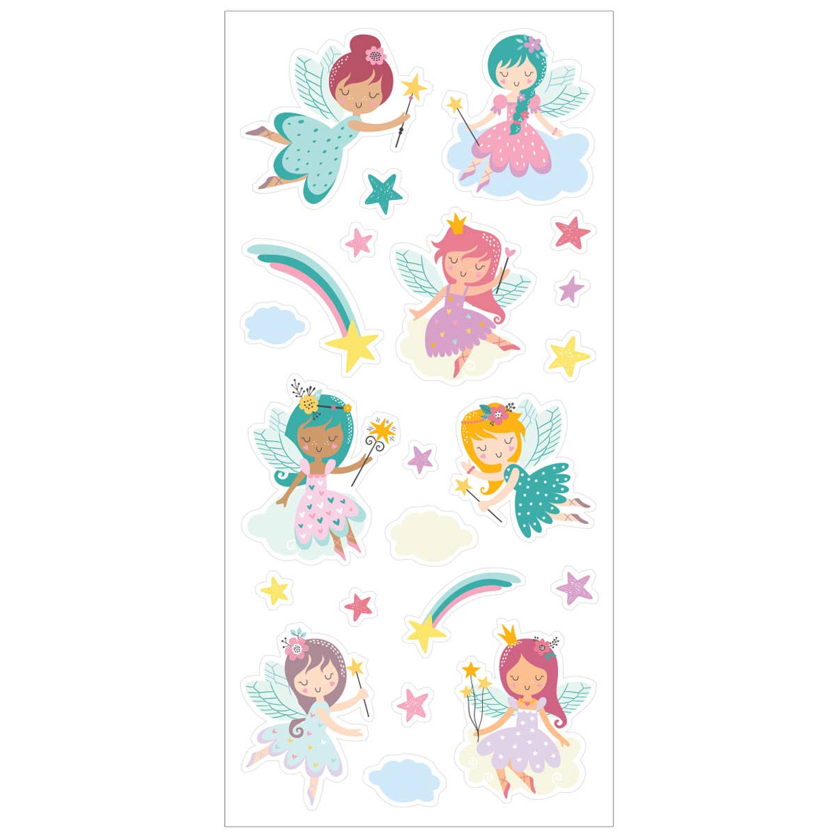 Scratch And Sniff Stickers - Vanilla Fairies