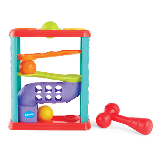 Kidoozie Pound-A-Ball Tower, Toddler Sensory Toy