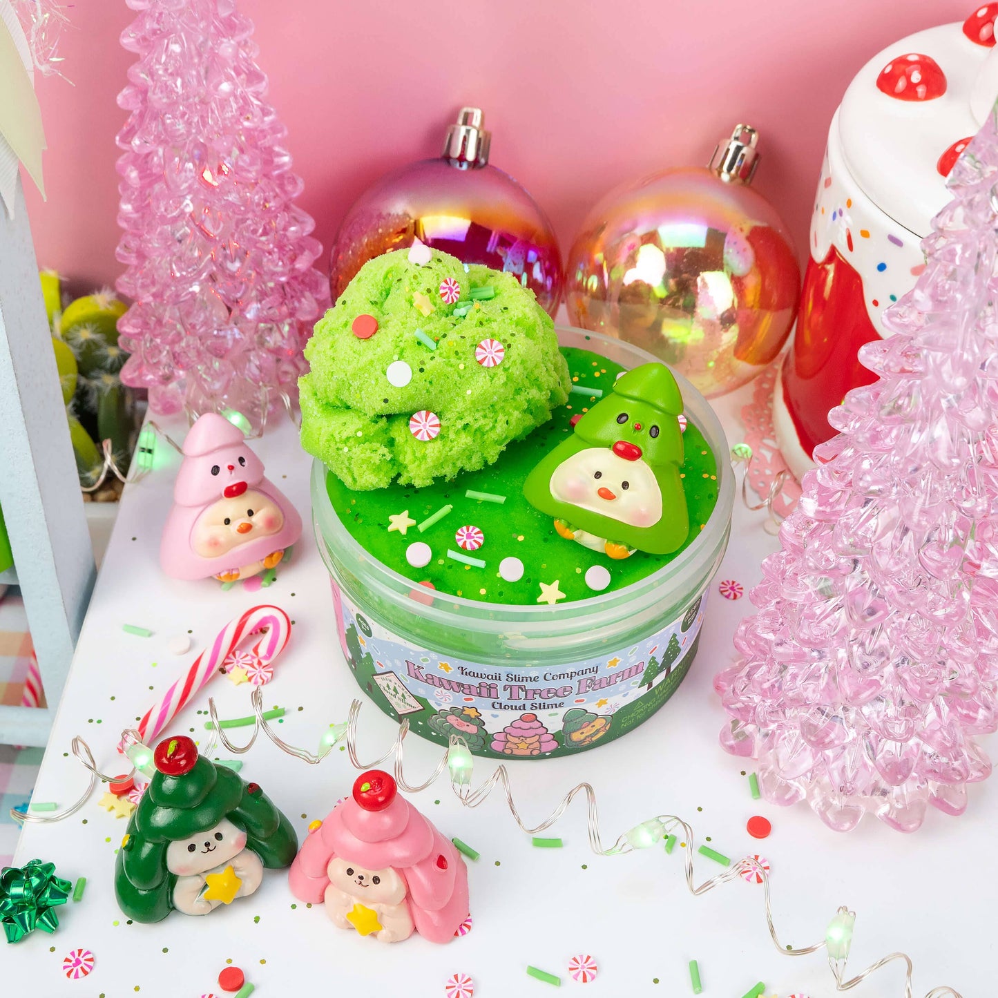 Kawaii Tree Farm Cloud Slime (4pcs/case)