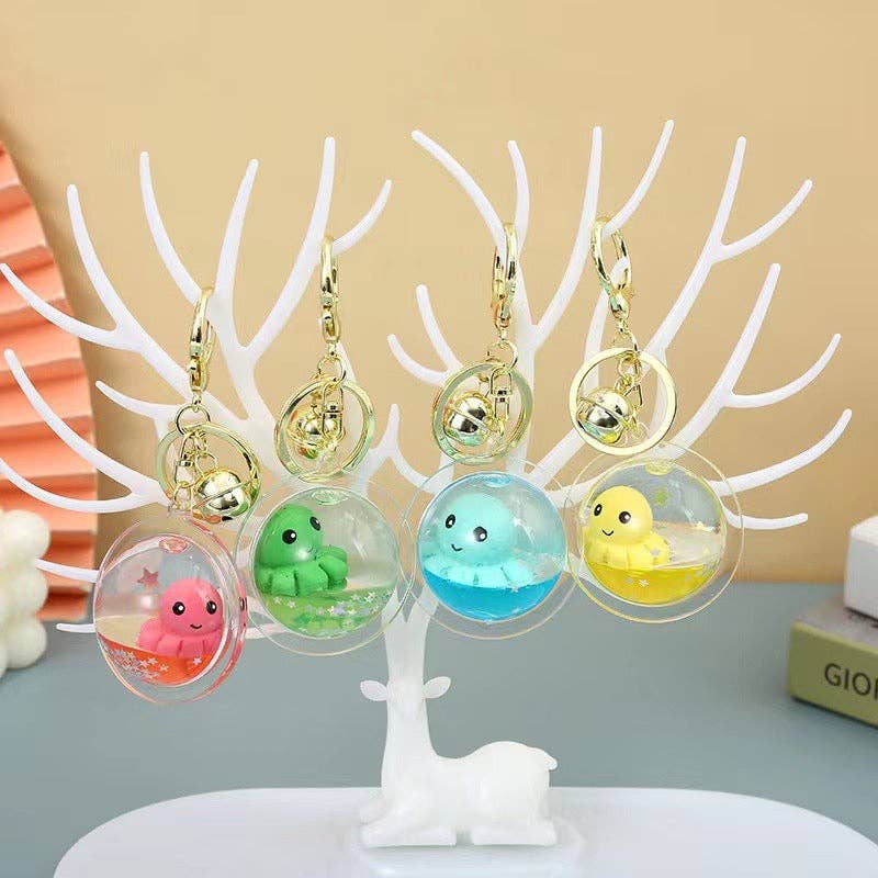 12088 Octopus Floaty Key Charms